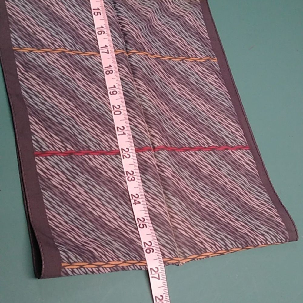 Multicolor Patterned Polyester Made In Italy Vint… - image 4